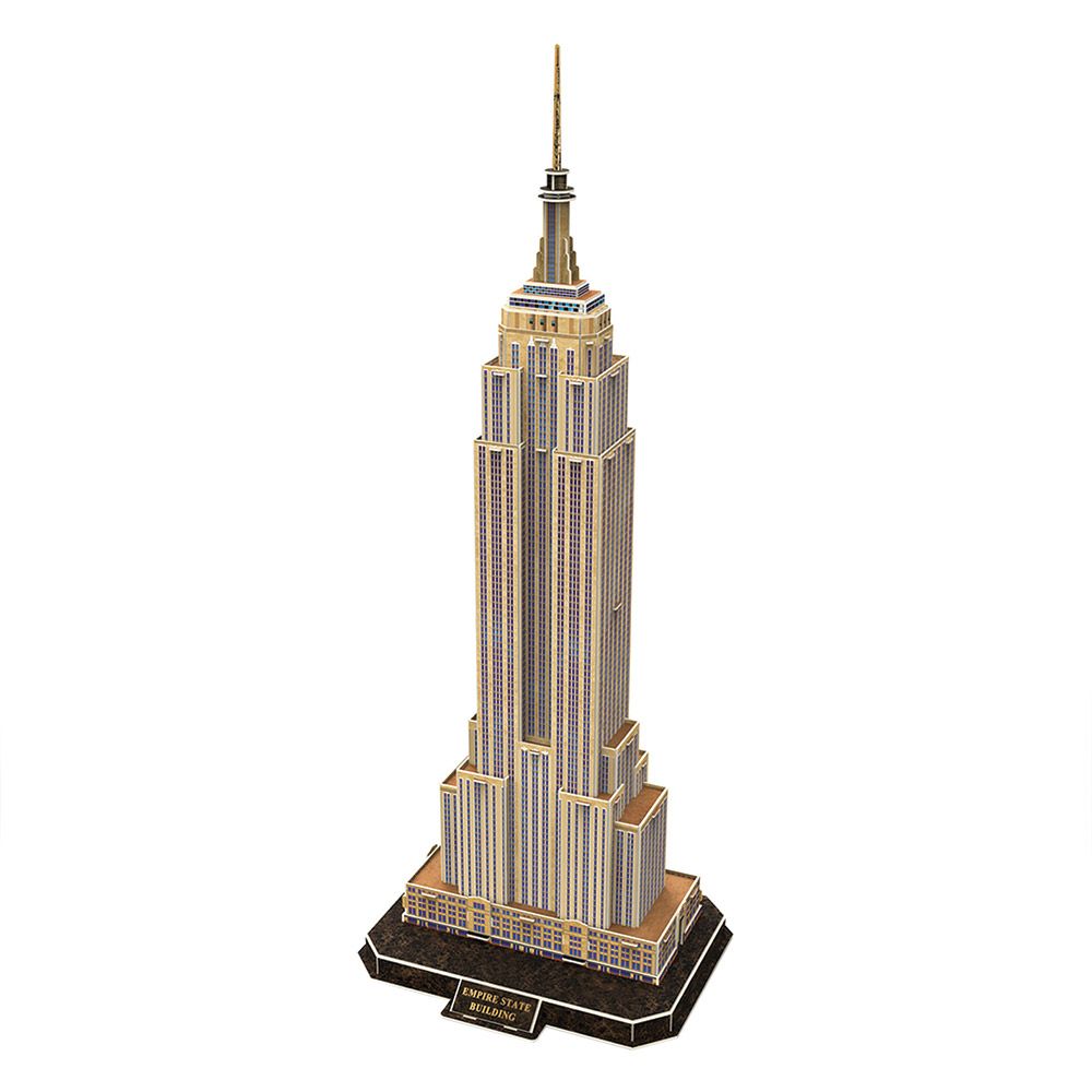 Puzzle 3d Cubic Fun National Geographic Empire State Building 66 piese - poza 3