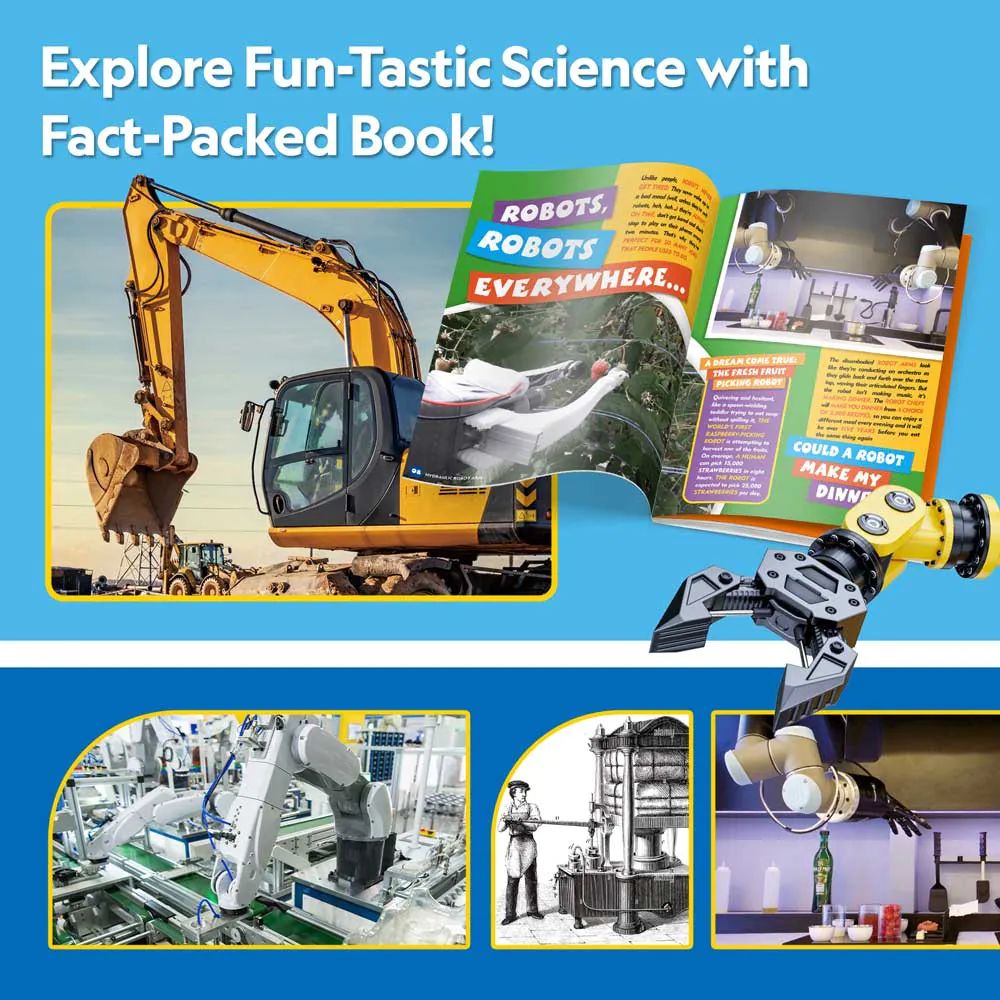 Puzzle 3D Cubic Fun National Geographic Stem Robot - poza 4