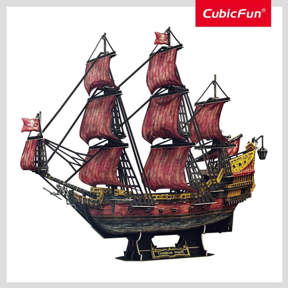 Puzzle 3D Cubic Fun Nava Regina Anna Editie Aniversara 391 piese - poza 2