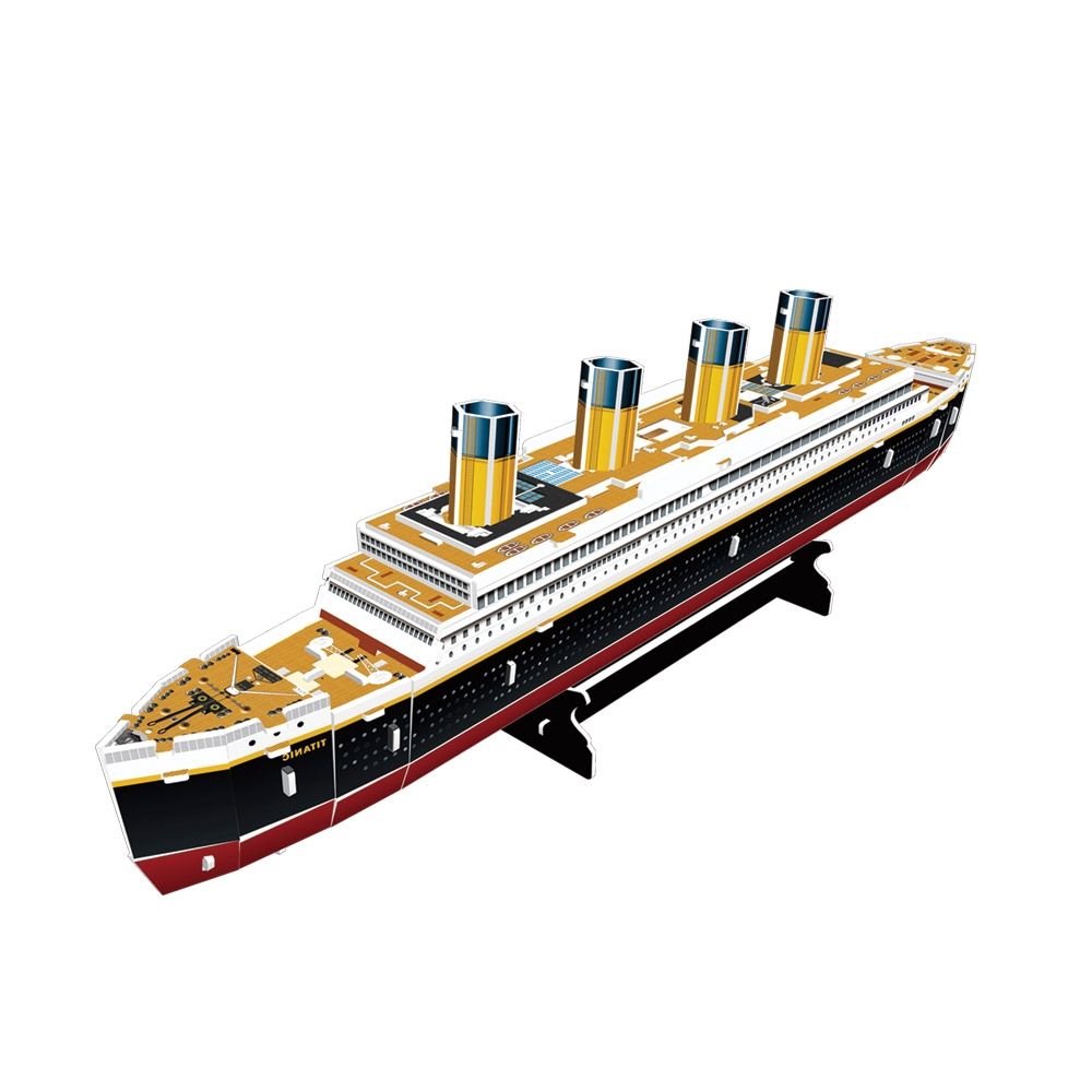 Puzzle 3D Cubic Fun Titanic - poza 3