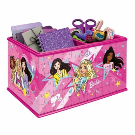 Puzzle 3D cutie depozitare Barbie 216 piese - poza 1