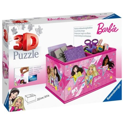 Puzzle 3D cutie depozitare Barbie 216 piese - poza 3