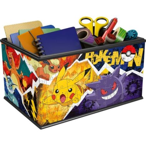 Puzzle 3D cutie depozitare Pokemon 216 piese - poza 1