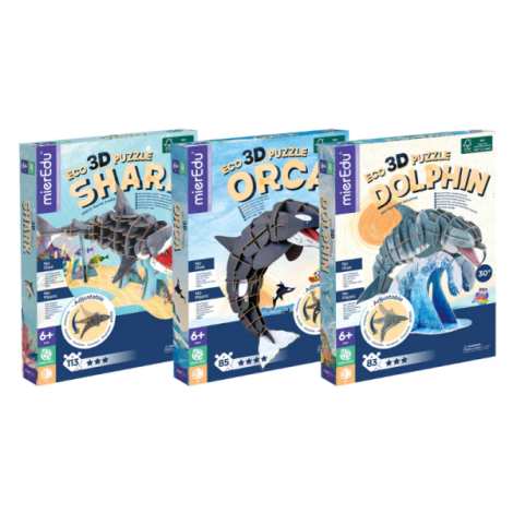 Puzzle 3D ECO - Orca (deluxe) - poza 4
