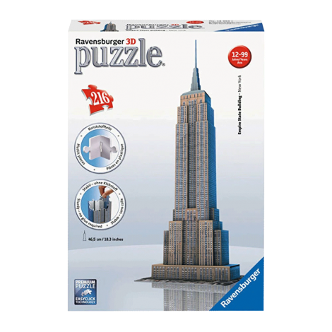 Puzzle 3d empire state building 216 piese - poza 1
