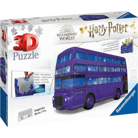 Puzzle 3D Harry Potter Autobuz, 216 Piese - poza 2