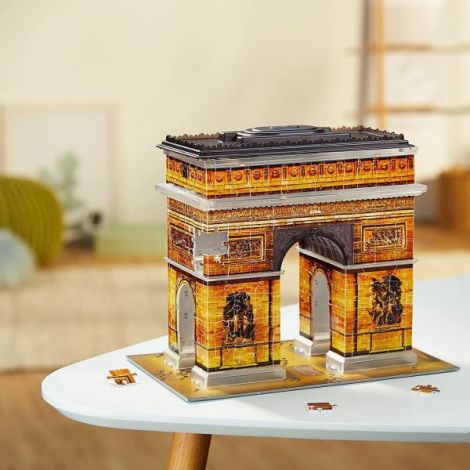Puzzle 3D Led Arc De Triumf, 216 Piese - poza 5
