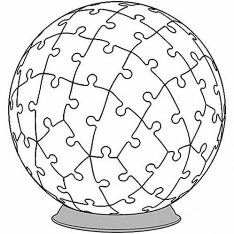 Puzzle 3D Luminos Cal Pe Plaja, 72 Piese - poza 4