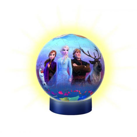 PUZZLE 3D LUMINOS FROZEN II, 72 PCS - poza 3