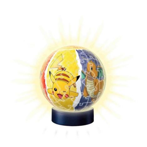 Puzzle 3D Luminos Pokemon, 72 Piese - poza 1