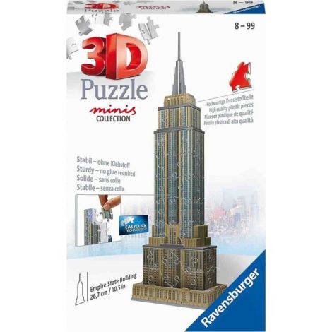 Puzzle 3D Mini Empire State Building, 54 Piese - poza 2