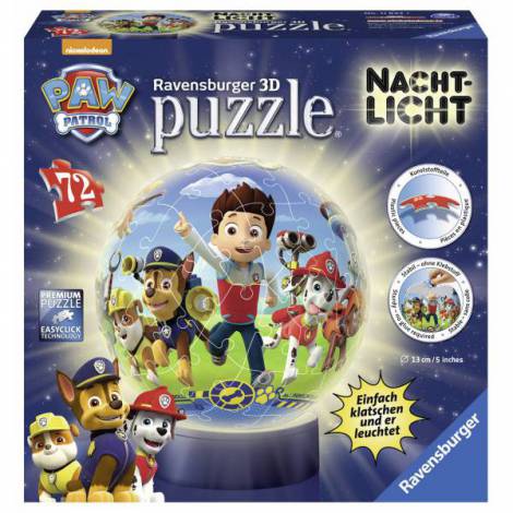 Puzzle 3d Paw, 72 piese - poza 1