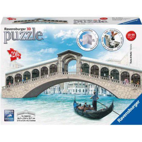 PUZZLE 3D PODUL RIALTO, 216 PIESE - poza 1