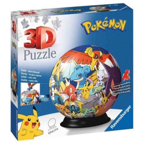 Puzzle 3D Pokemon, 72 Piese - poza 3