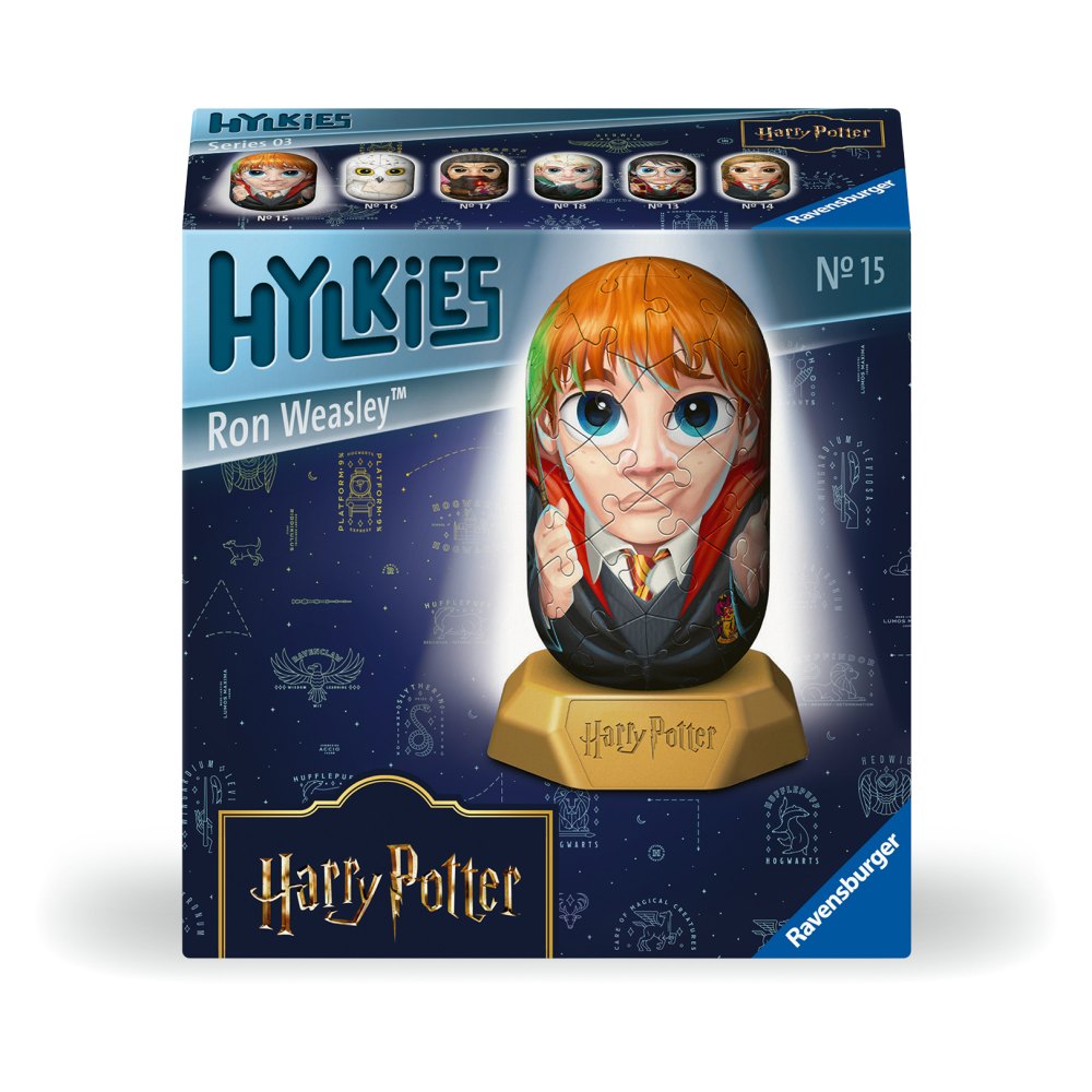 Puzzle 3D Ravensburger Hylkies Harry Potter Mini Figurina de Colectie Ron Wesley 54 piese - poza 3