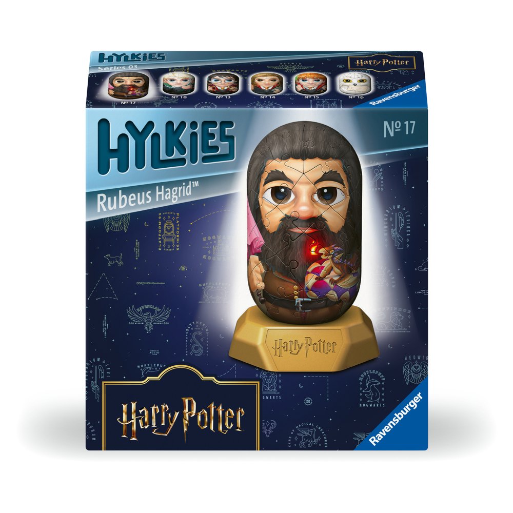 Puzzle 3D Ravensburger Hylkies Harry Potter Mini Figurina de Colectie Rubeus Hagrid 54 piese - poza 3