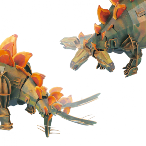 Puzzle 3D reglabil - STEGOSAURUS (deluxe) - poza 4