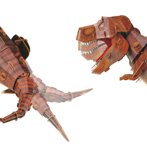 Puzzle 3D reglabil - TYRANNOSAURUS REX (deluxe) - poza 4
