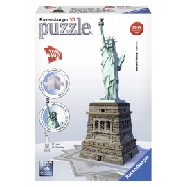 Puzzle 3d statuia libertatii 108 piese - poza 1
