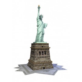 Puzzle 3d statuia libertatii 108 piese - poza 3