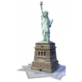 Puzzle 3d statuia libertatii 108 piese - poza 4