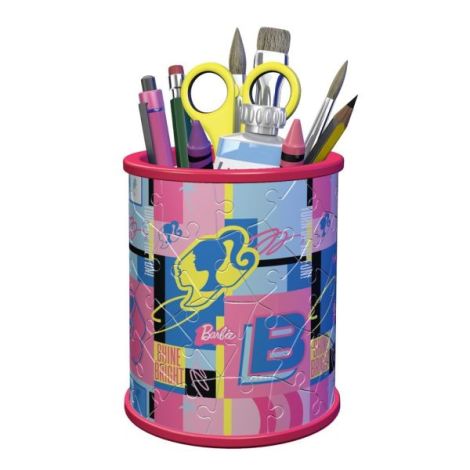 Puzzle 3D suport pixuri Barbie 54 piese - poza 1