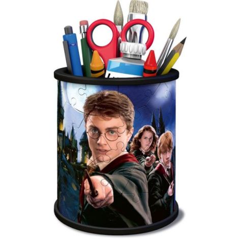 Puzzle 3D suport pixuri Harry Potter 54 piese - poza 1