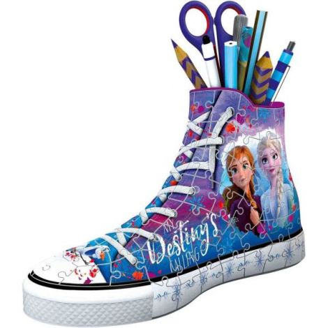 Puzzle 3D Suport Pixuri Sneaker Frozen, 108 Piese - poza 1