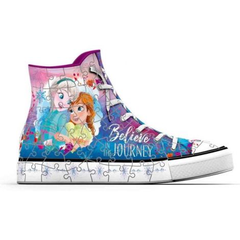 Puzzle 3D Suport Pixuri Sneaker Frozen, 108 Piese - poza 2