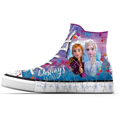 Puzzle 3D Suport Pixuri Sneaker Frozen, 108 Piese - poza 3