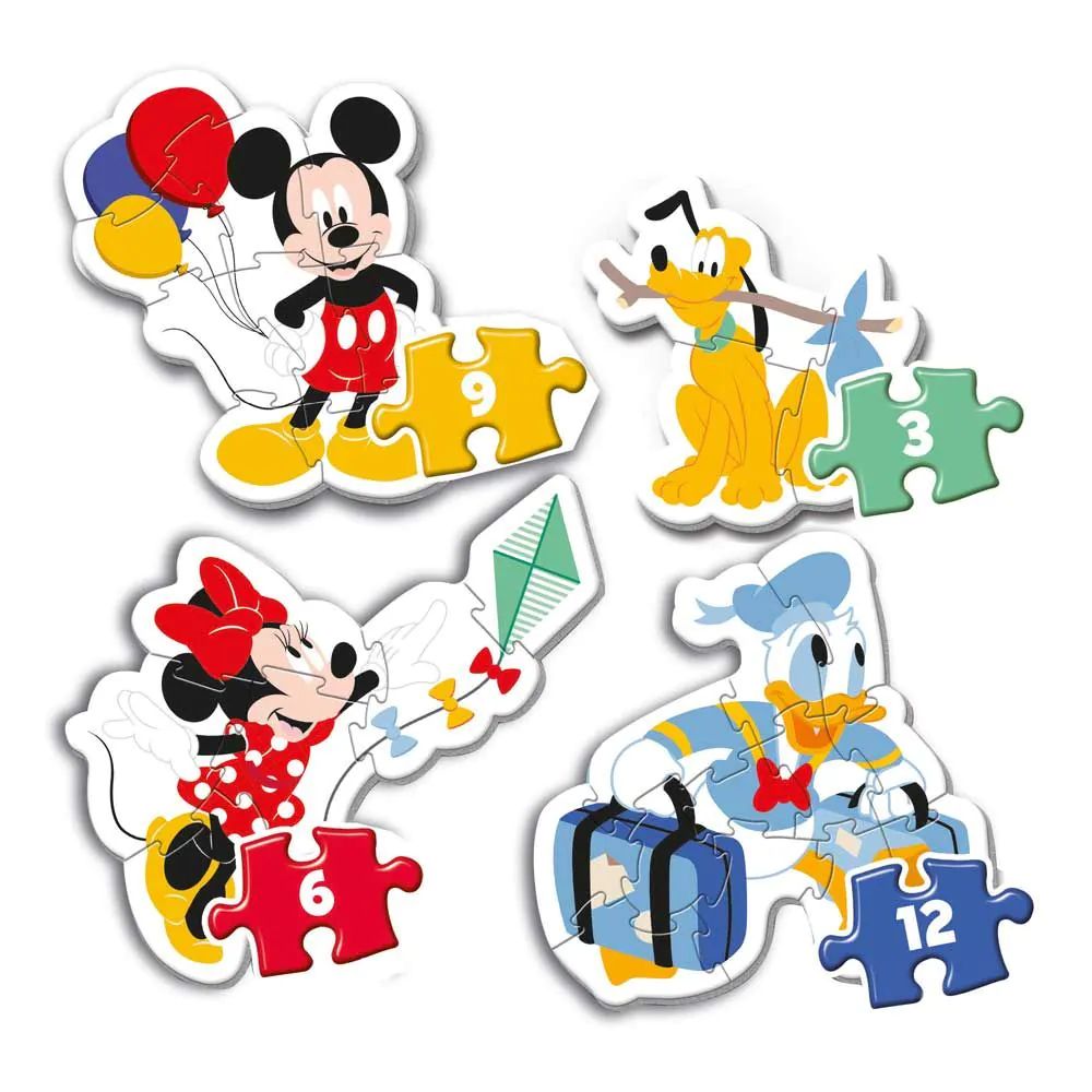 Puzzle 3x6x9x12 piese Clementoni Primul Meu Puzzle Disney Baby - poza 3