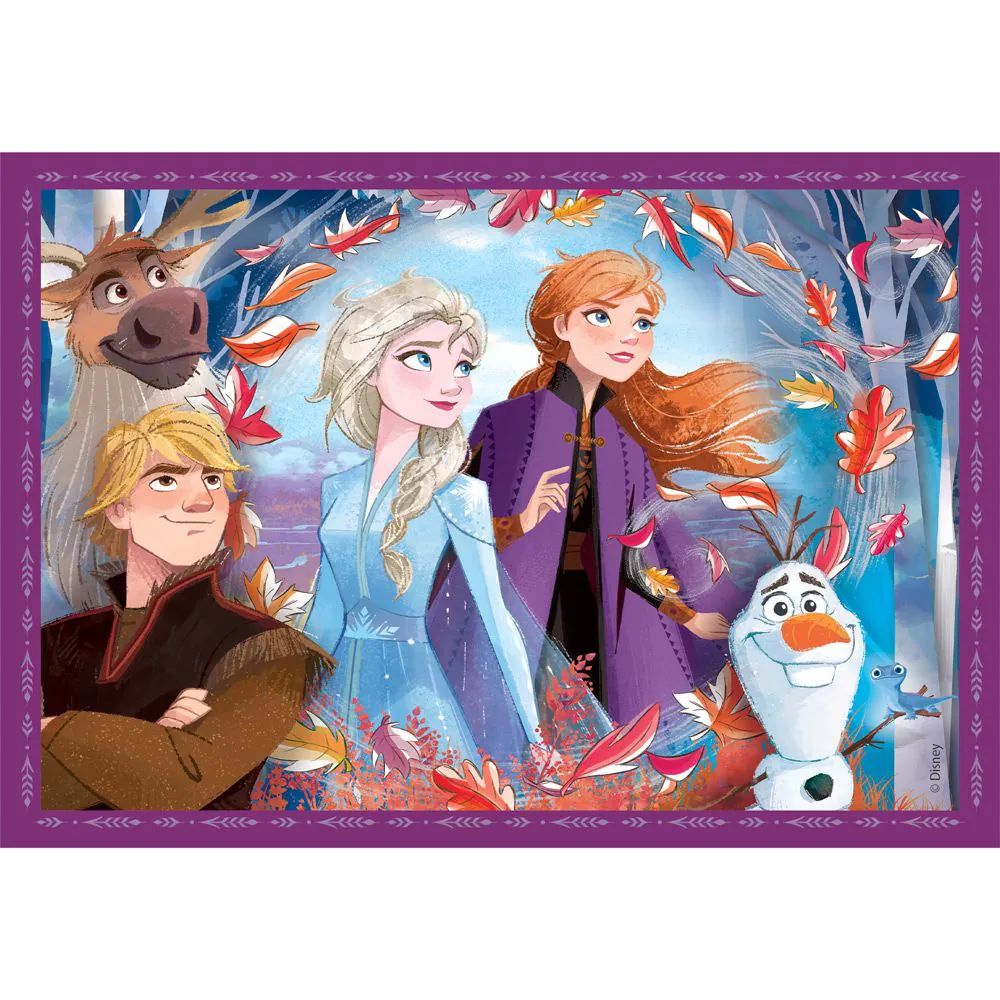 Puzzle 4 in 1 Clementoni Supercolor Frozen 2 21518 - poza 5