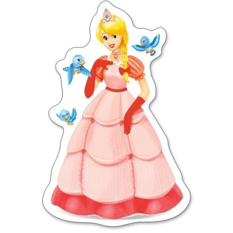 Puzzle 4 in 1 Printese dragute Castorland - poza 3