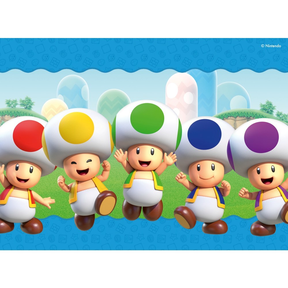 Puzzle 4 x 12,16,20,24 piese Ravensburger Super Mario - poza 4
