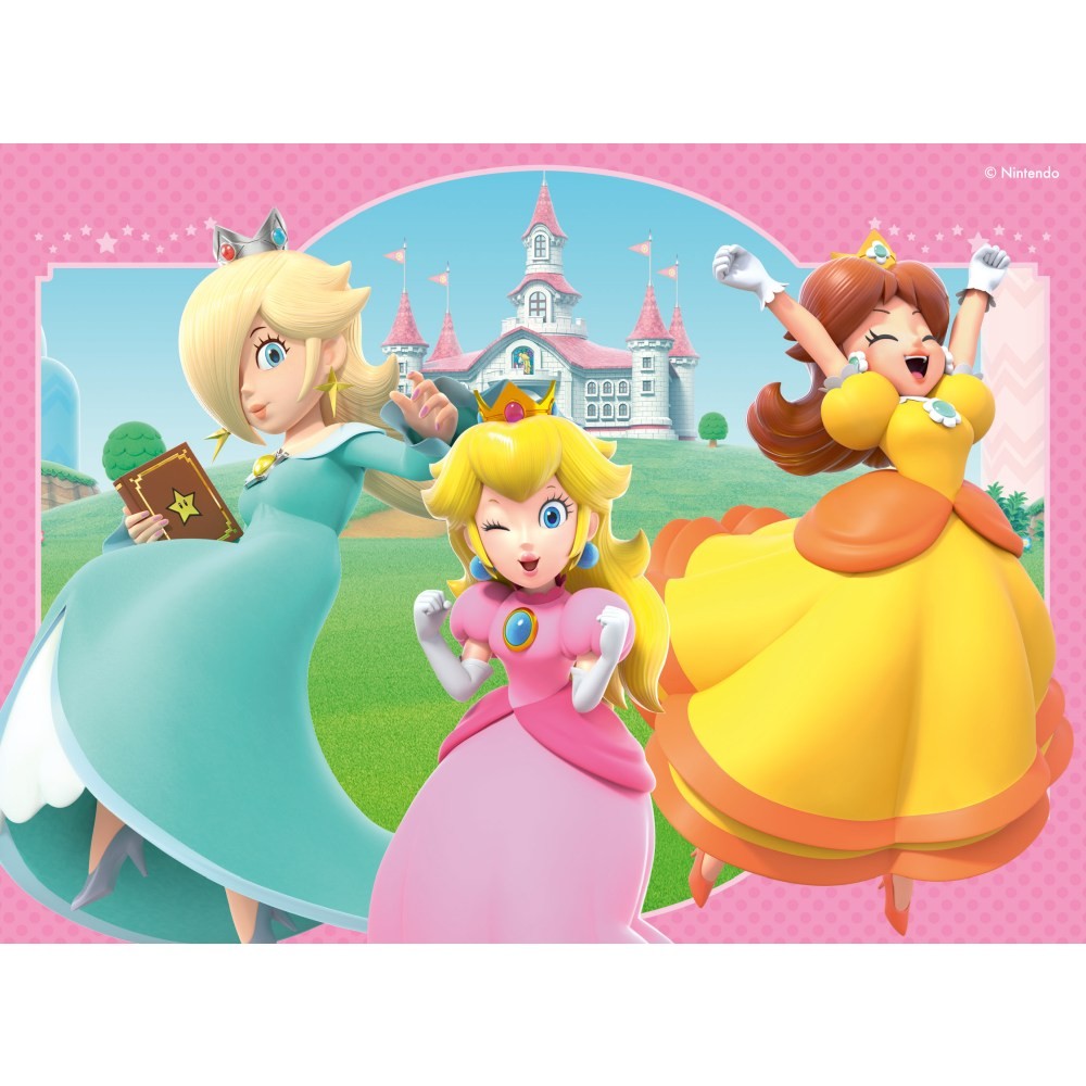 Puzzle 4 x 12,16,20,24 piese Ravensburger Super Mario - poza 5