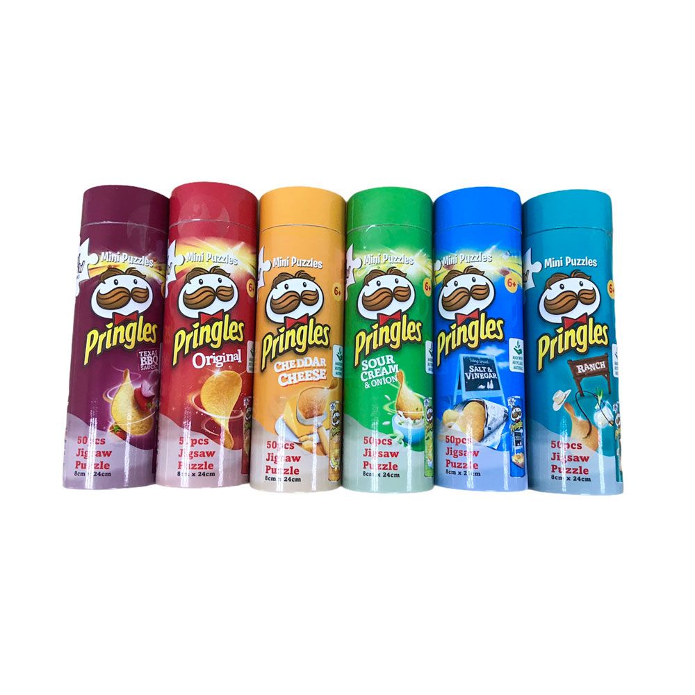 Puzzle 50 piese Y Wow Pringles - poza 1
