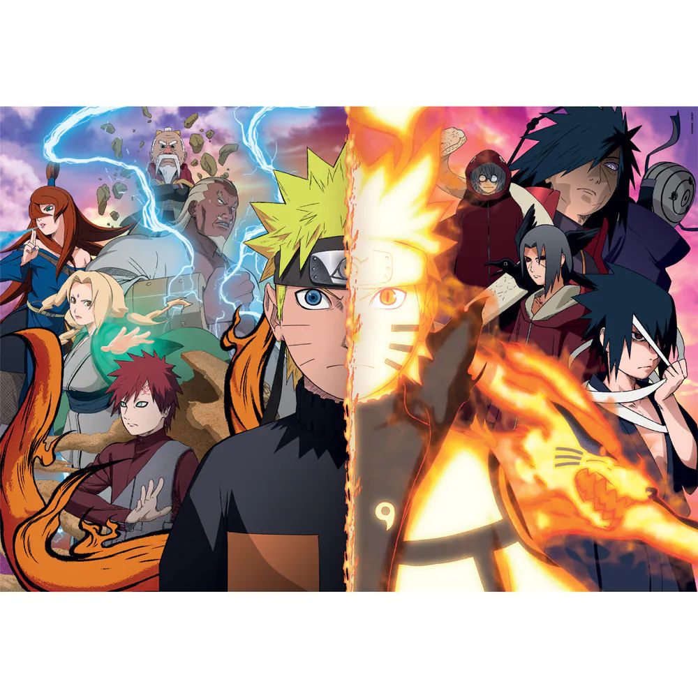 Puzzle 500 piese Clementoni Anime Cube Naruto 35516 - poza 2