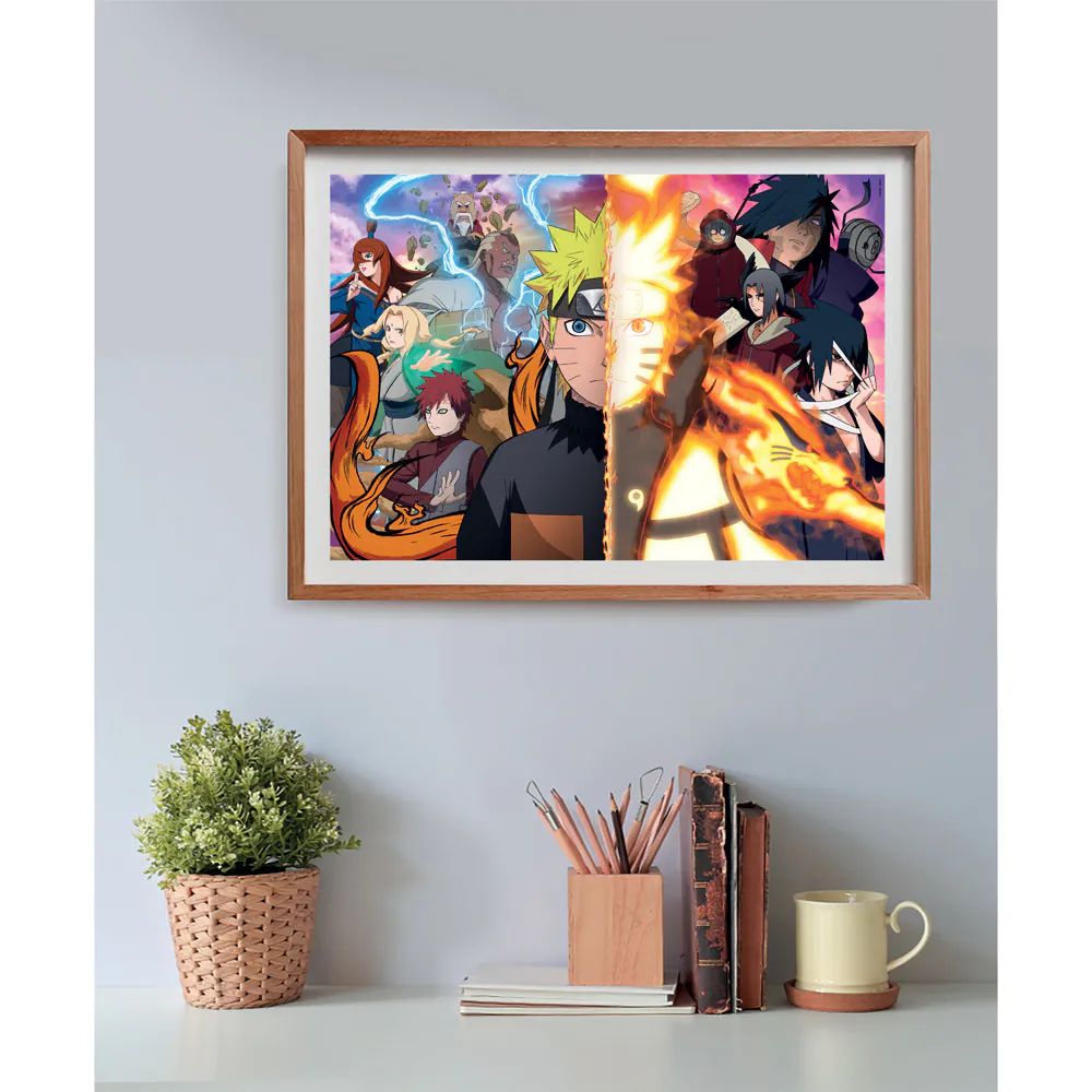 Puzzle 500 piese Clementoni Anime Cube Naruto 35516 - poza 4