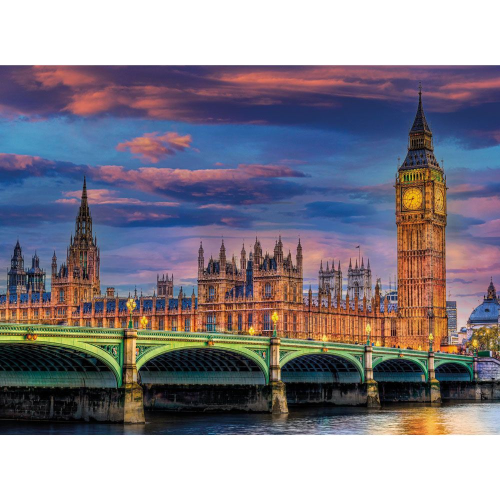 Puzzle 500 piese Clementoni High Quality Collection The London Parliament - poza 2