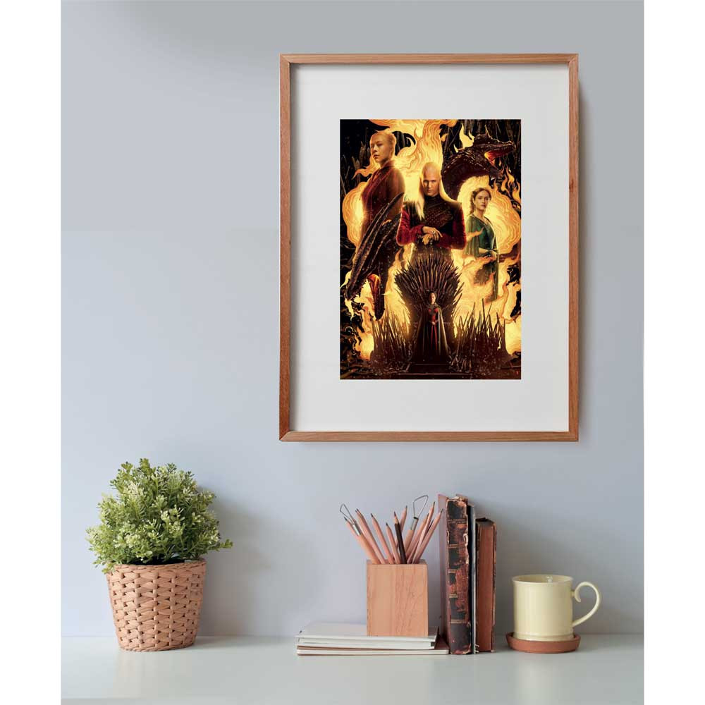 Puzzle 500 piese Clementoni House Of The Dragon 35548 - poza 2