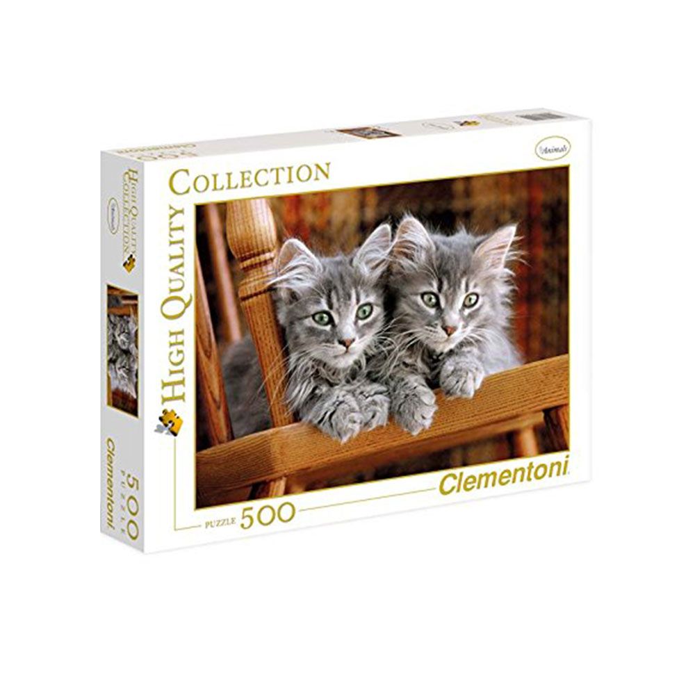 Puzzle 500 piese Clementoni Kittens - poza 1