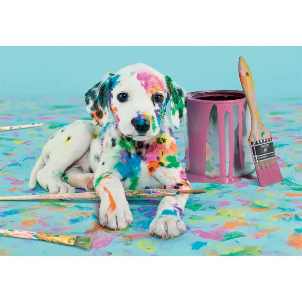 Puzzle 500 piese Clementoni The Funny Dalmatian 35545 - poza 2