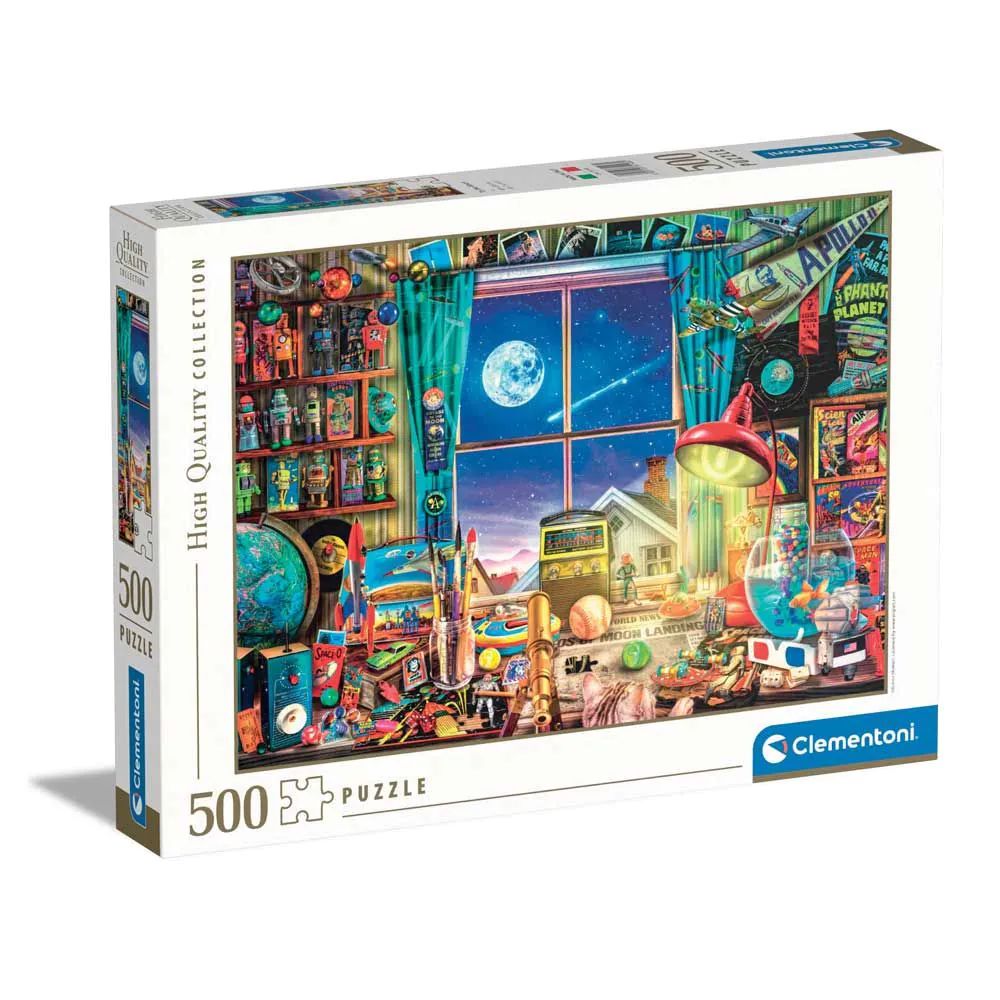 Puzzle 500 piese Clementoni To The Moon 35148 - poza 1