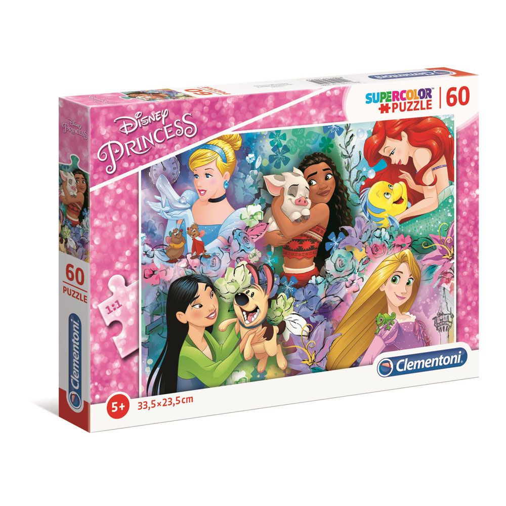 Puzzle 60 piese Clementoni Disney Princess 26995 - poza 1