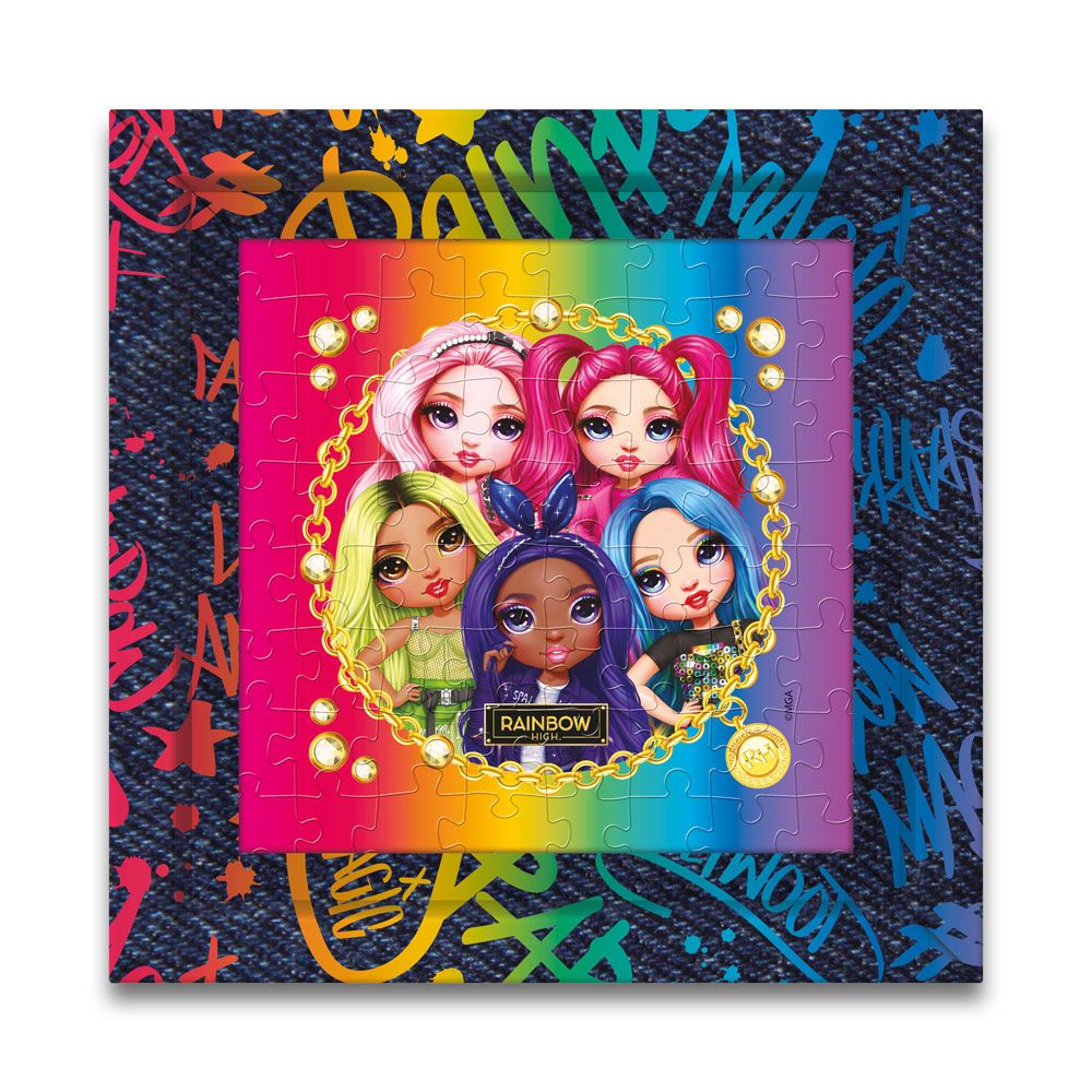 Puzzle 60 piese Clementoni Frame Me Up Rainbow High - poza 2