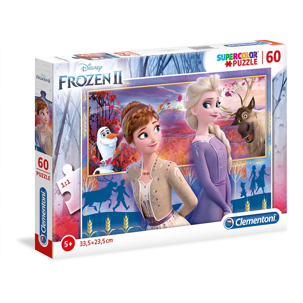 Puzzle 60 piese Clementoni Frozen 2 - poza 1