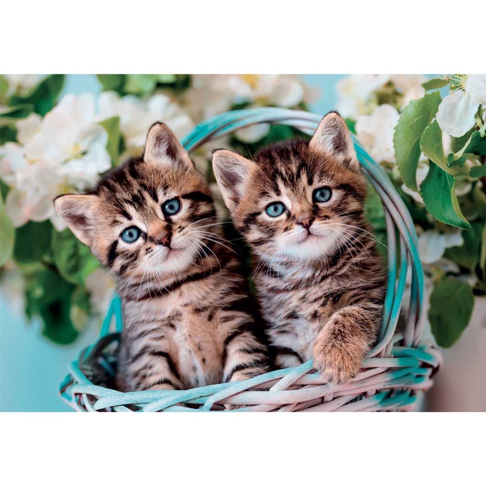 Puzzle 60 piese Clementoni Lovely Kitty Twins 26599 - poza 2