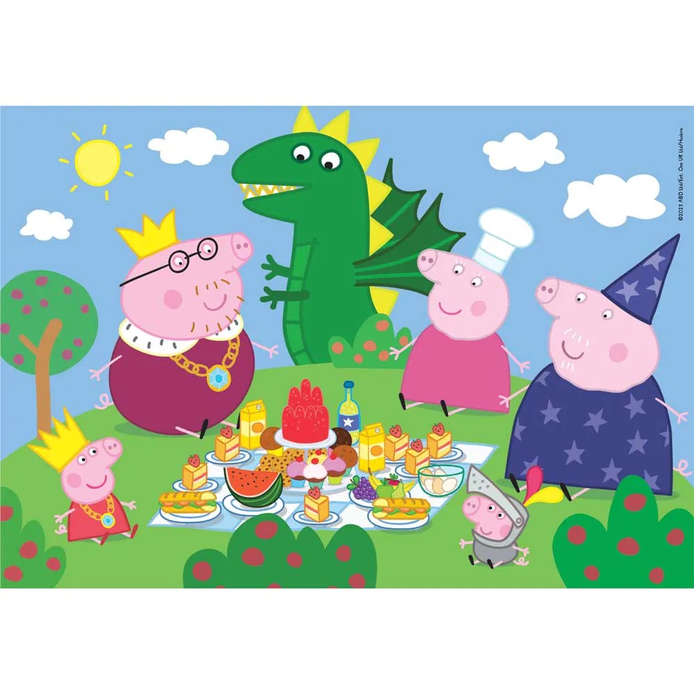 Puzzle 60 piese Clementoni Peppa Pig 26204 - poza 2