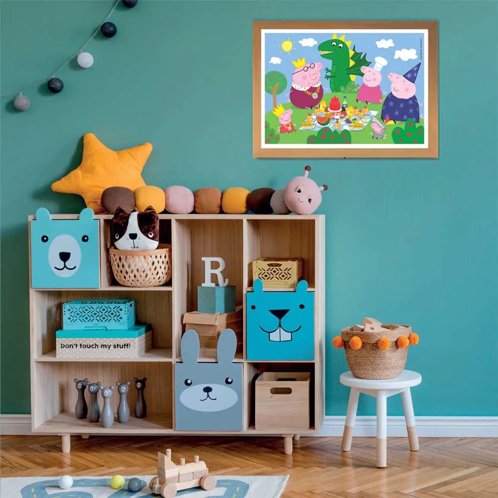 Puzzle 60 piese Clementoni Peppa Pig 26204 - poza 4