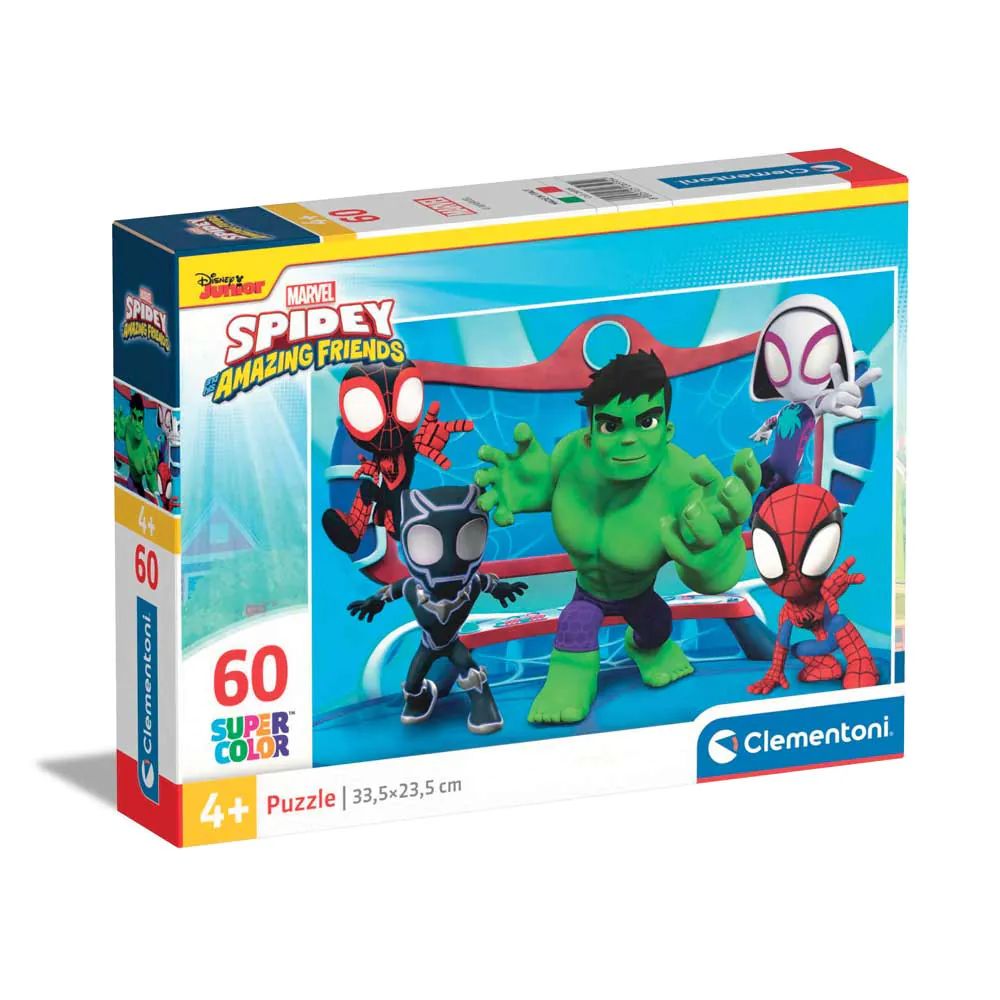 Puzzle 60 piese Clementoni Spidey and His Amazing Friends 26595 - poza 1